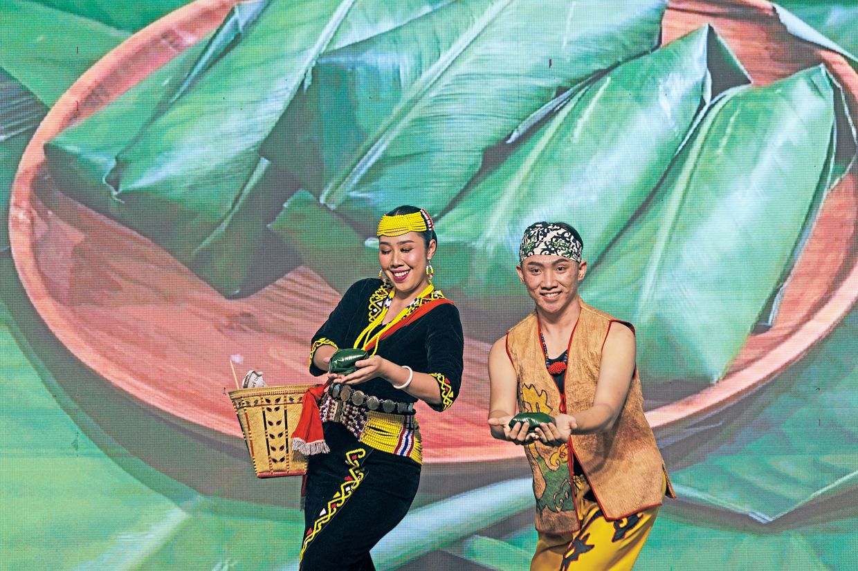 The Lun Bawang nuba laya was among the traditional dishes celebrated in the ‘Pirin Kamek’ showcase.