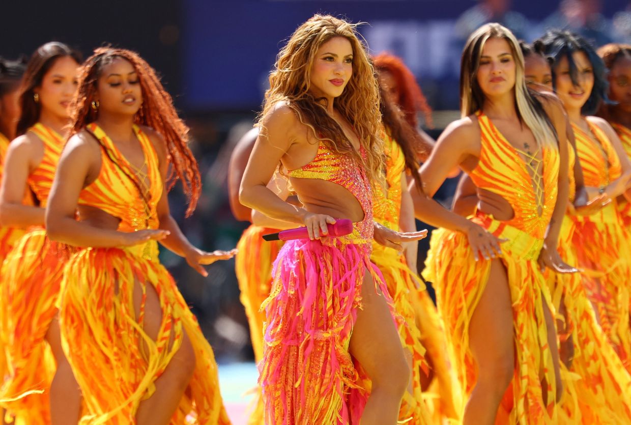 Shakira. Photo: Reuters