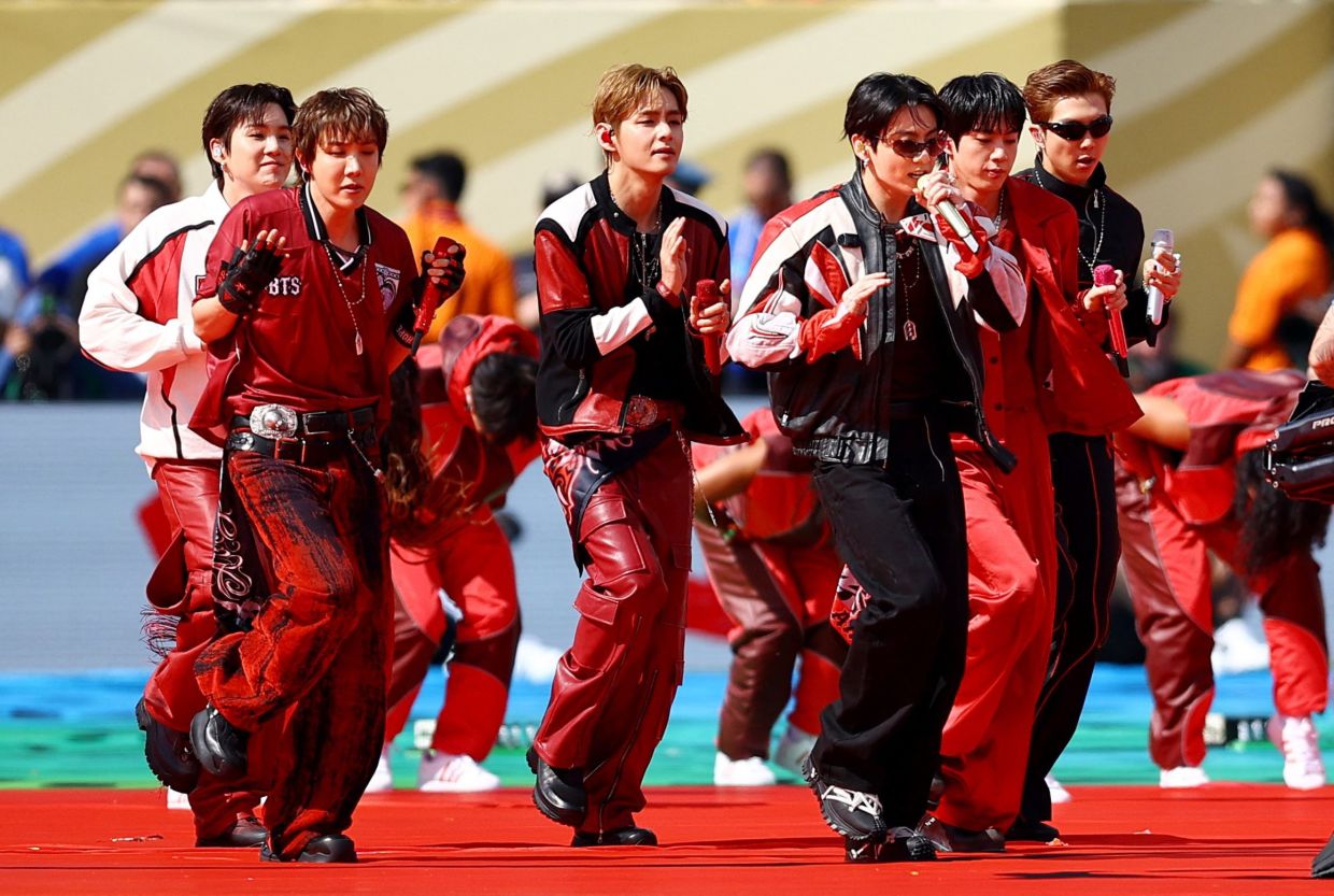 BTS. Photo: Reuters