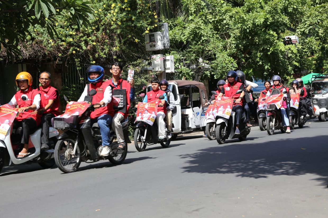 The outreach convoy sets off for its assigned locations. - Photo: Supplied