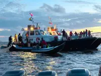 Dozens feared dead after passenger ferry sinks off coast of Guyana