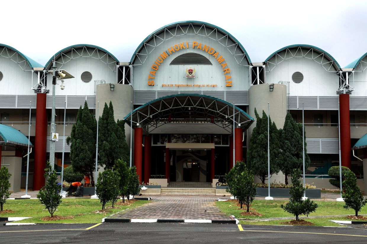 Newly refurbished, Pandamaran Hockey Stadium is sandwiched between Jalan Sukma and Jalan Raja Lumu is in Pandamaran, Port Klang. — KK SHAM/The Star