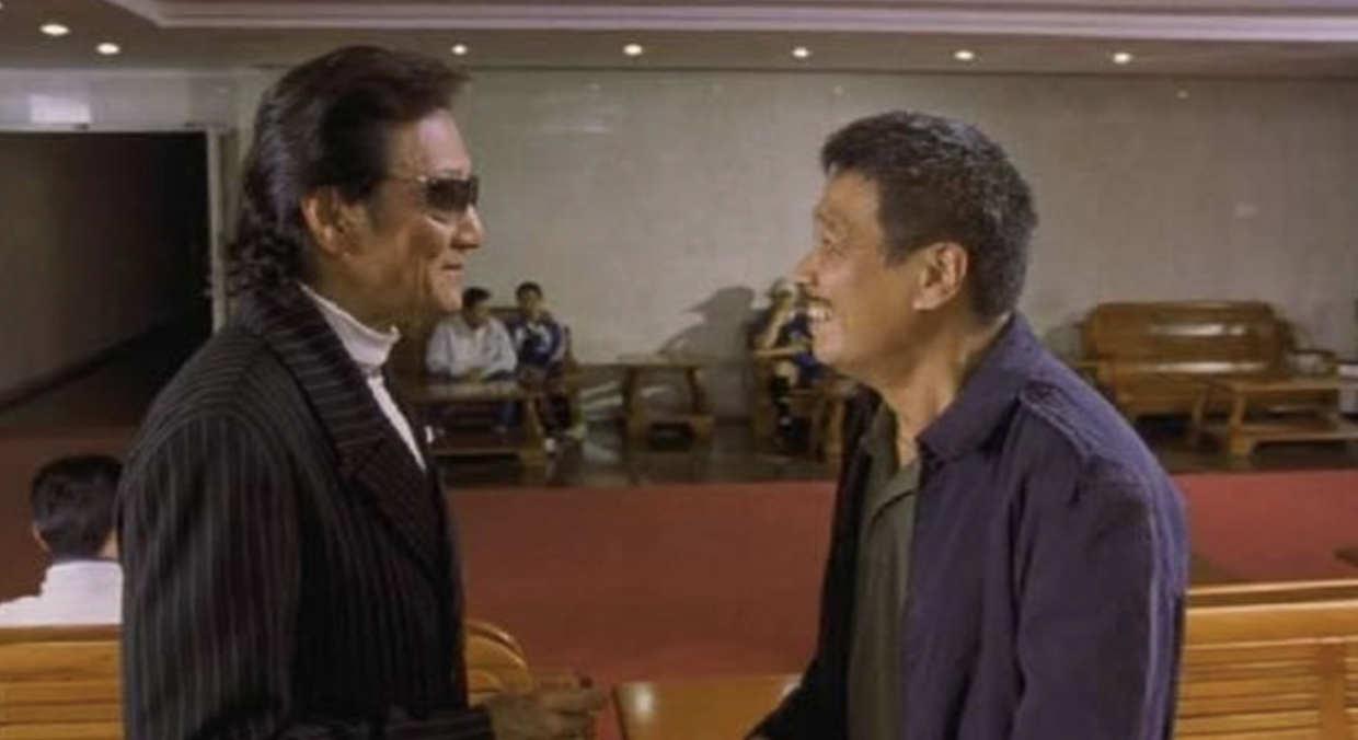 The late Patrick Tse (left) and the late Ng Man Tat in 'Shaolin Soccer'. Photo: Filepic