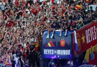 Scores celebrate Spain's 'Kings of the World' win in exhilarated Madrid