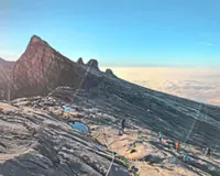 Into clouds: A memorable climb on Mount Kinabalu
