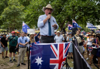 'Sit down!' Australian politician berates dog on live TV