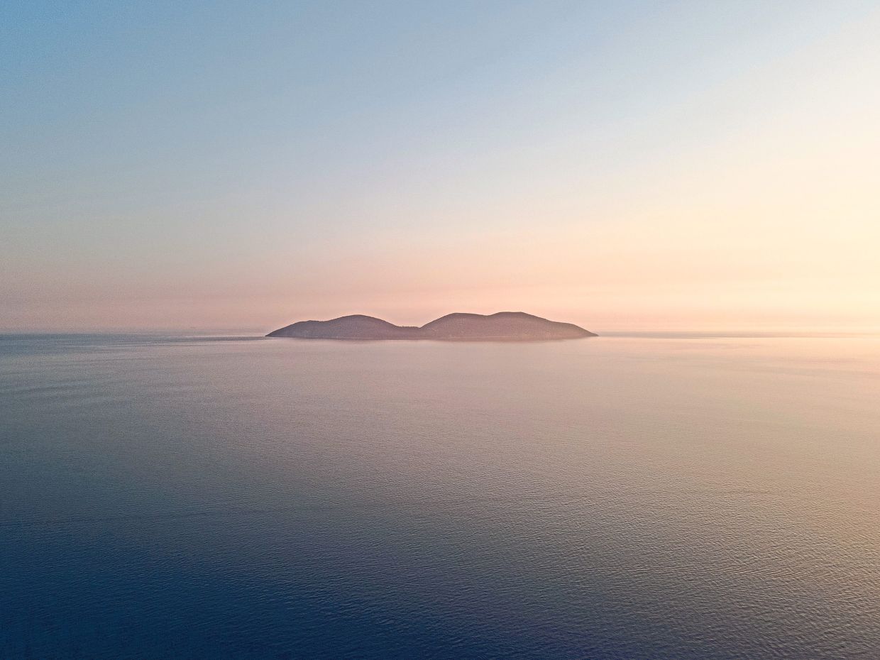 A view of Sazan Island in this file pic from July 13, 2024. — Ilir Tsouko/The New York Times