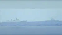 Chinese, Russian vessels conduct live fire drill within Japan’s EEZ