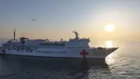Chinese navy hospital ship sets sail for humanitarian medical mission in Africa, South Asia