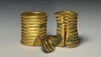 More ancient gold ornaments unearthed at Thailand burial site