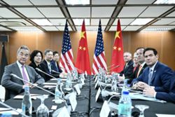 Rubio holds talks with China's Wang Yi as regional powers join Asean meet
