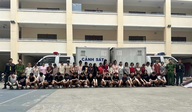 Ho Chi Minh City police arrest 49 in probe into illegal drug-laced vape network