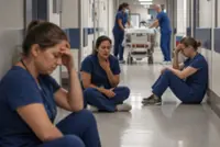 Nurse in serious condition after insect repellent released at Australian hospital