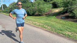 Despite a rare heart condition, he still runs marathons
