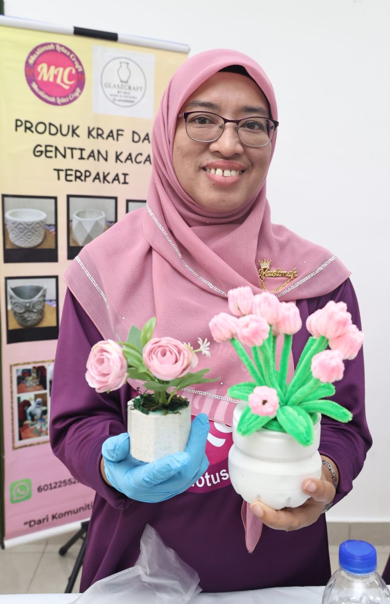 Yusni hopes the women will gain skills that can provide financial security should they ever need them.