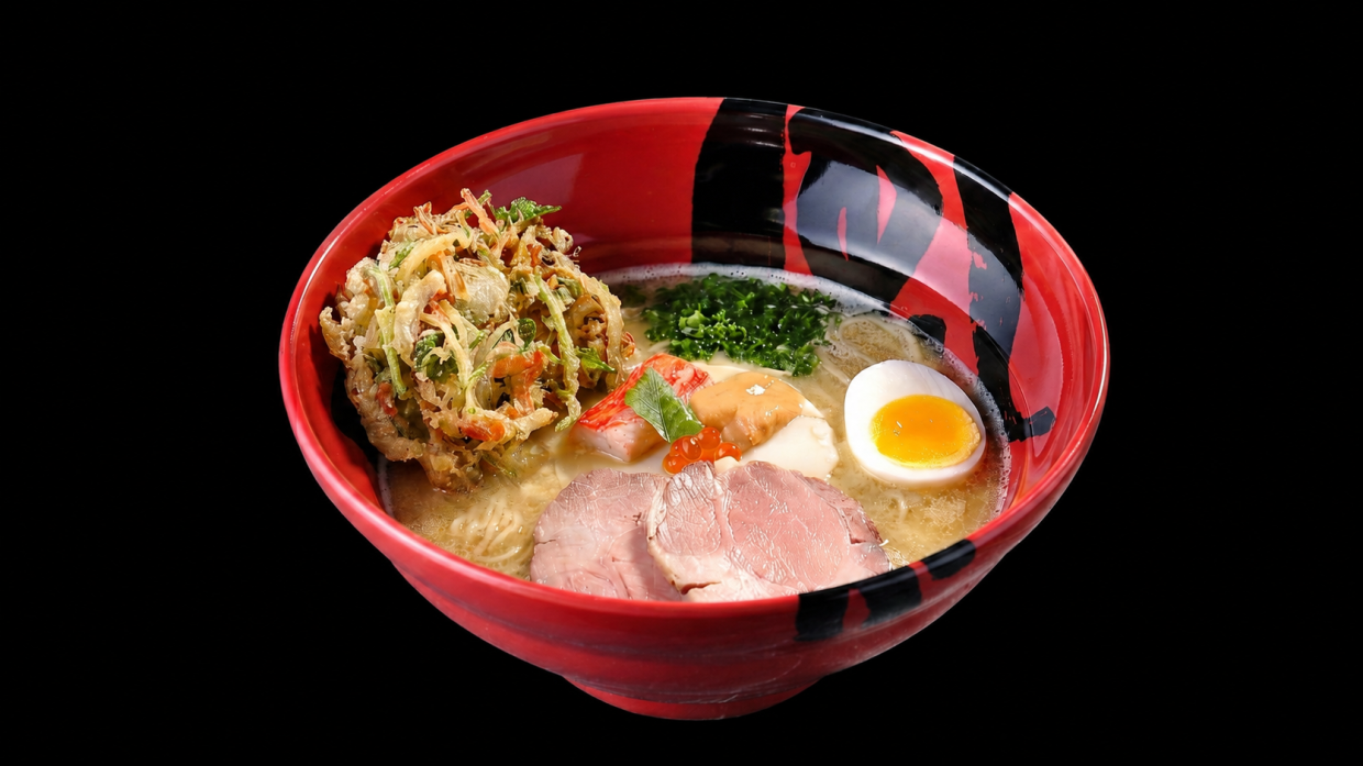 At Ippudo, diners can sample delicious Fukuoka ramen.