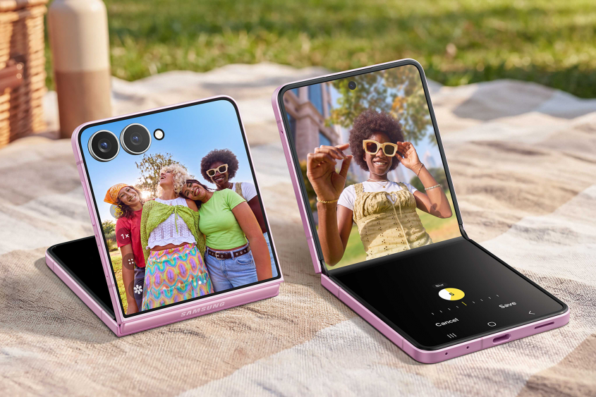 As Samsung’s sleekest flip phone yet, the Flip8 enables users to create, check and share moments effortlessly, from hands-free shooting to Flip-exclusive mirror selfies, without extra equipment.