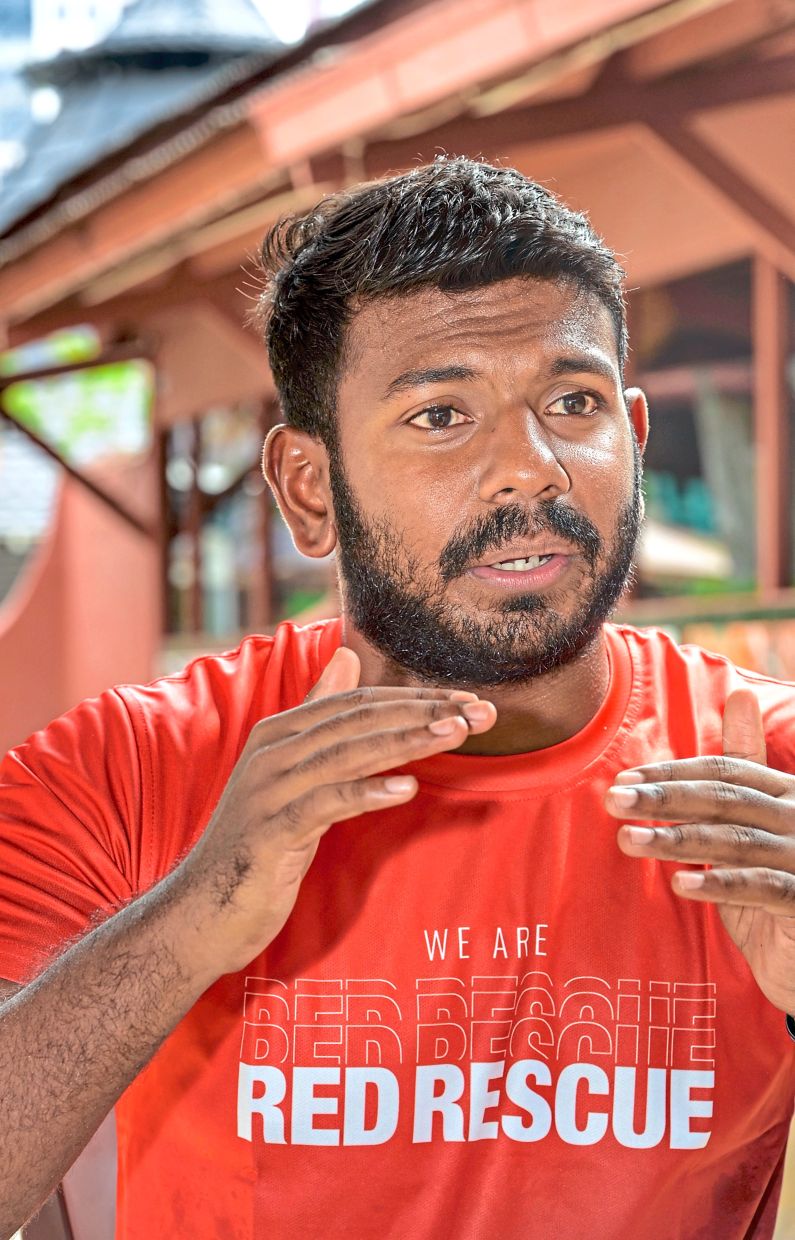 Manigandaa says a lifeguard’s job isn’t just to rescue people – it’s to prevent drowning before it happens, hence the necessity to educate parents about water safety.
