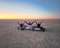 A five-country tour of Africa that ended with a beautiful sunrise