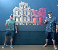 Wrestlers exchange ring for Johor museum
