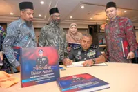 Ayob Khan bids farewell after 35 years of duty