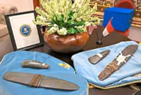 FBI head returns cultural artefacts