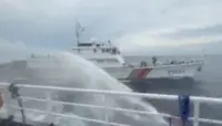 Philippines accuses China of using water cannon on its vessels for a second day
