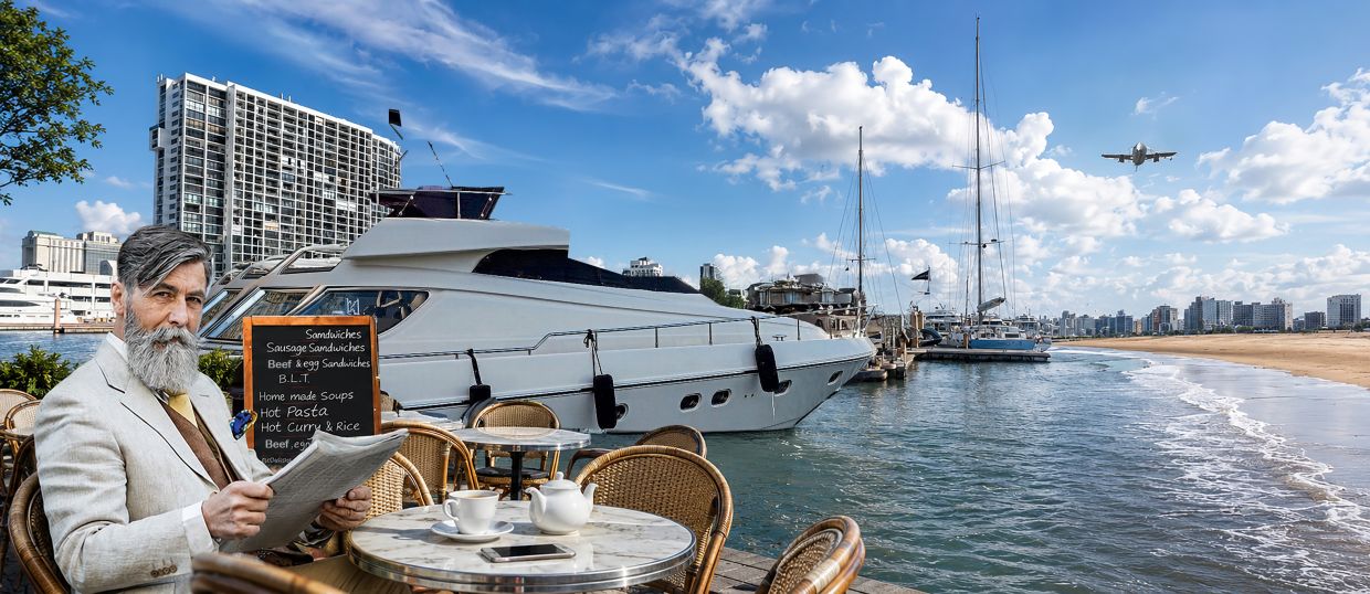 Millionaires’ playground goes tech