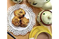 Classic British teatime  treat with a bit of bite