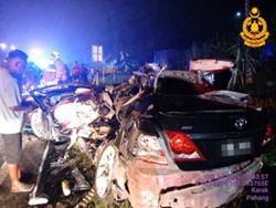 Six killed in Jalan Karak Lama crash