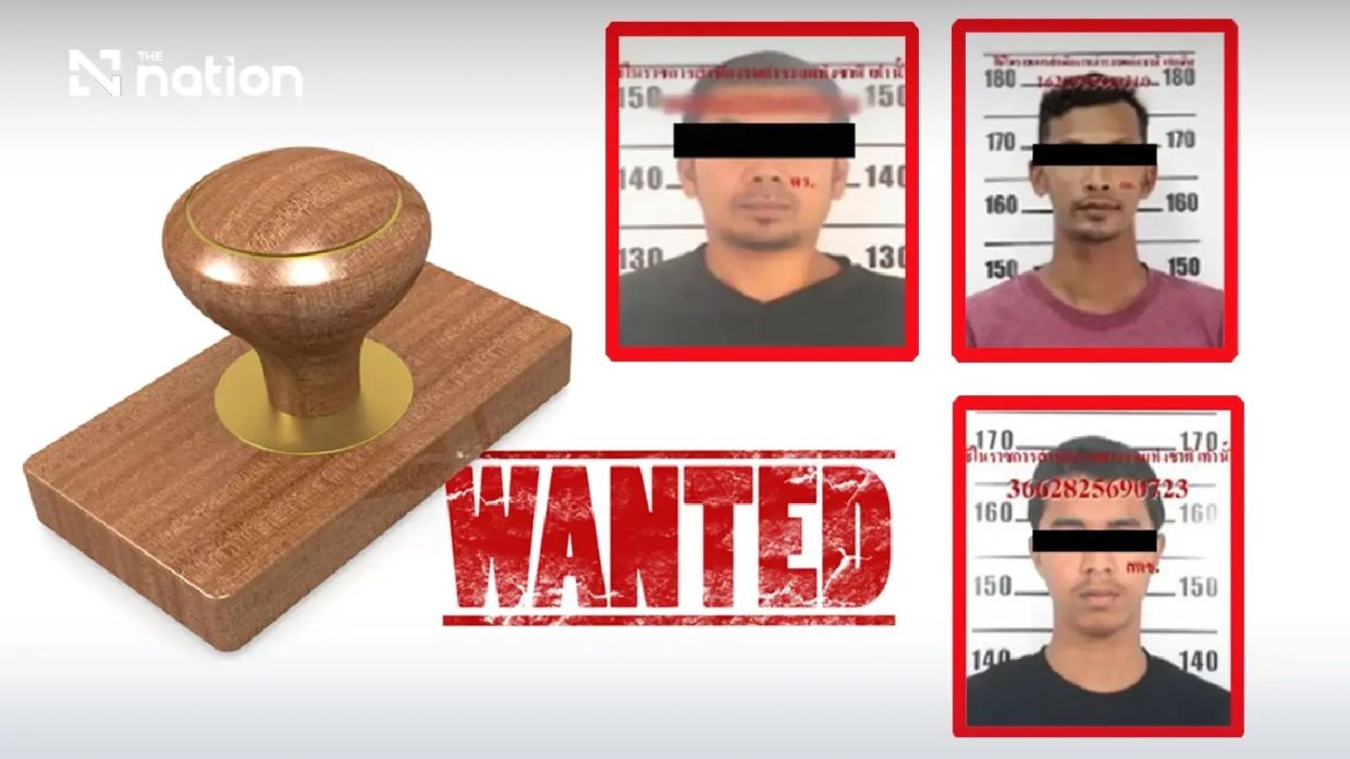 Three suspects face arrest warrants over two Narathiwat attacks