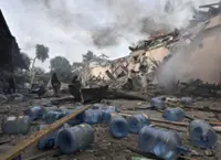 Twelve dead in attack on holiday camp in Russian-held part of Ukraine, officials say