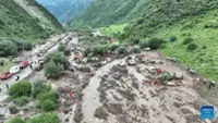 Rain-triggered flash flood kills 10, injures 23 in China's scenic area of Gansu as Typhoon Noul makes landfall