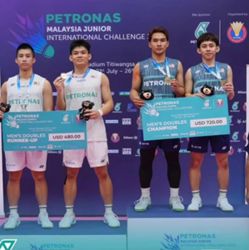 Joy for Redzuan in boys' doubles but agony in mixed