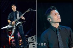 The show must go on’: Nicholas Tse sheds tears at concert days after death of father Patrick Tse; wears his father's sunglasses at event