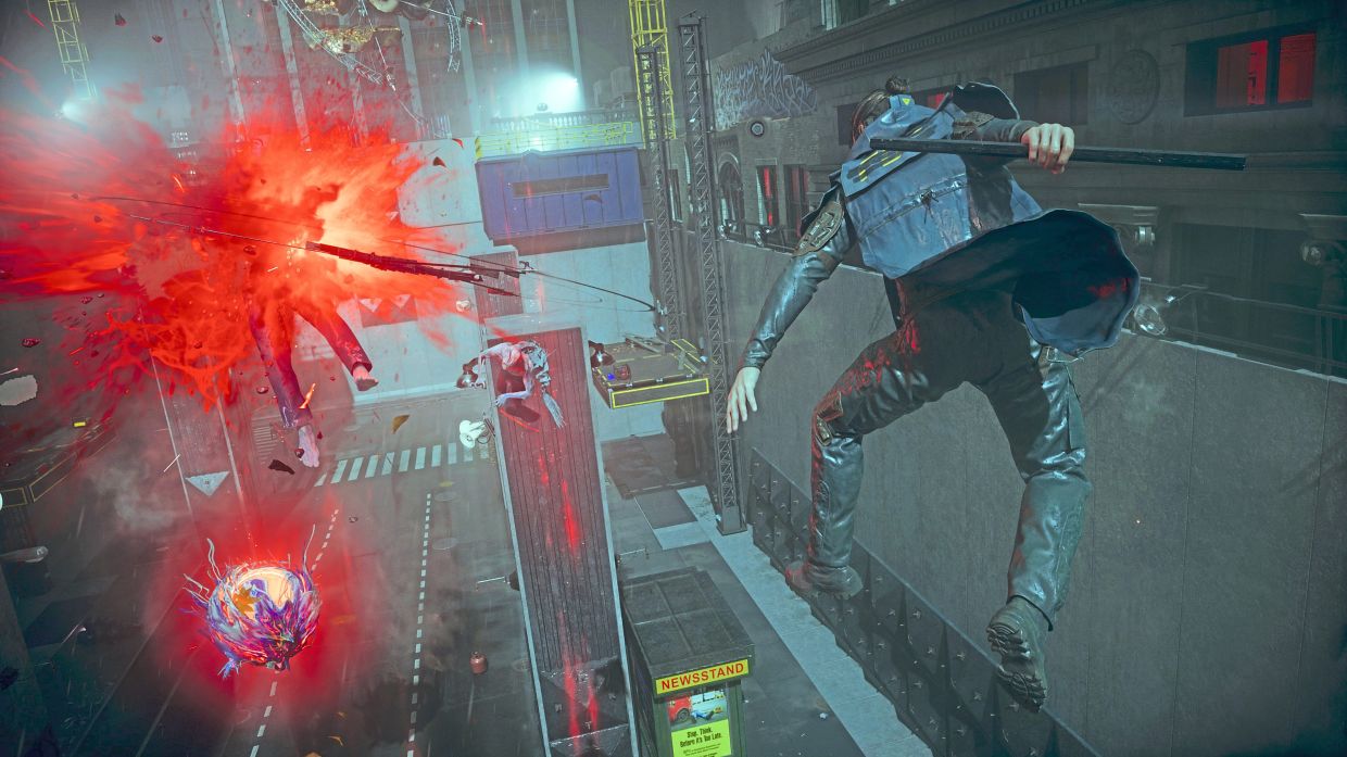 Control Resonant features a melee-focused weapon that can change forms. — Remedy Entertainment