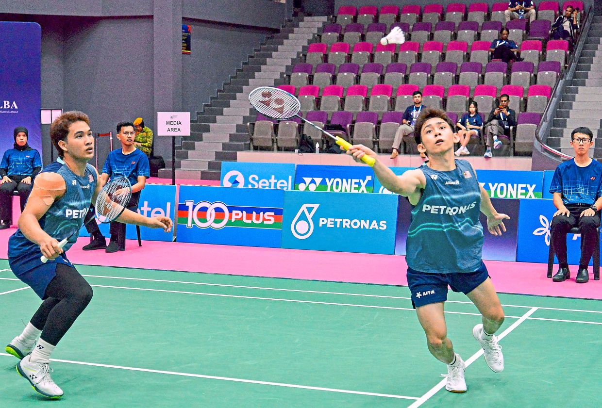 Redzuan caps emotional day with boys’ doubles triumph