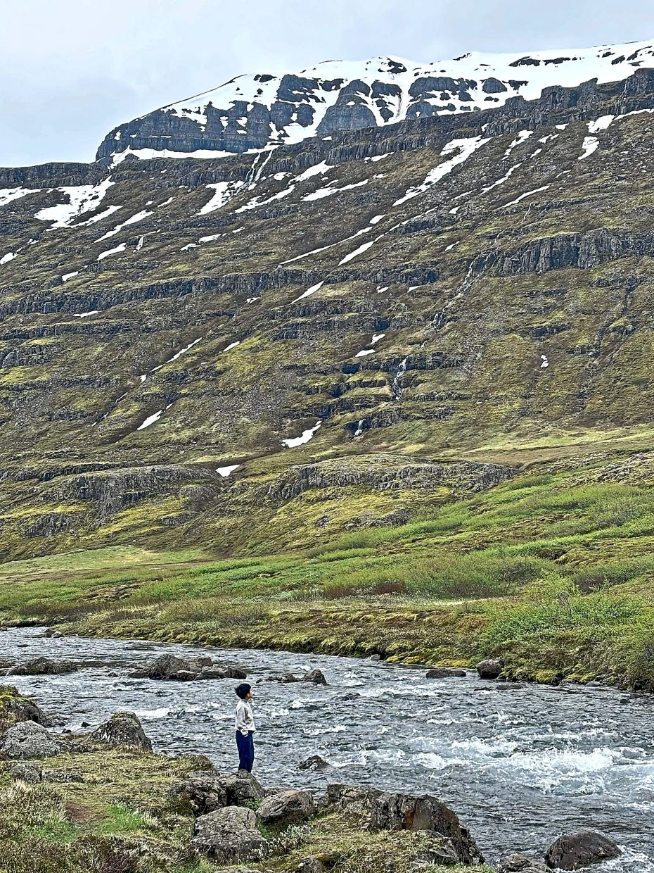 Dozens of waterfalls welcome the writer and her family to Seydisfjordur, a remote fishing village nestled in east Iceland.