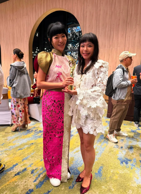Director Ang Geck Geck (left) and producer Charlyn Ng at the 9th Malaysia International Film Festival. -COURTESY OF CHARLYN NG