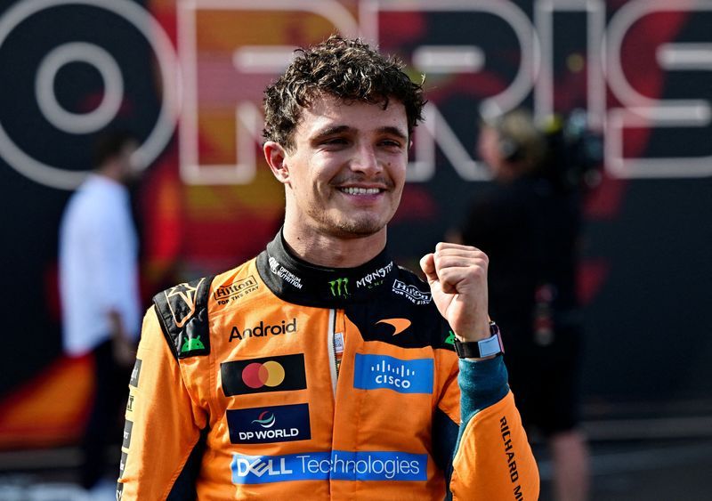 Motor racing-Norris feels he's doing a better job than last year