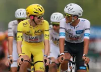 Cycling-Pogacar finds joy in winning and helping teammate Del Toro