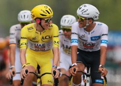Cycling-Pogacar finds joy in winning and helping teammate Del Toro