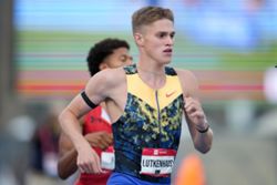 Athletics-Teen Lutkenhaus keeps meteoric rise on track with 800m US title