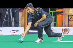 Lawn bowler Izzat stages comeback to reach Commonwealth Games semis
