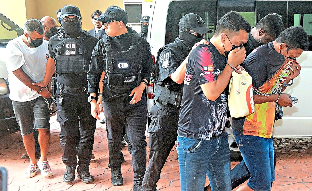 Cops nab six kidnappers demanding RM7mil ransom for man's release at PJ Court.