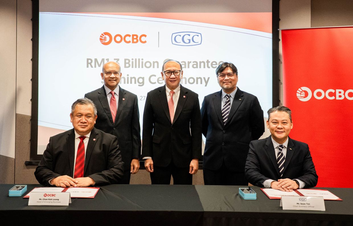 OCBC Malaysia and CGC launch RM1.3bil SME facility