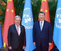 Xi backs stronger UN role in meeting with Guterres