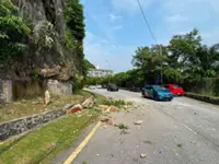 Council to replace protective netting along Jln Bukit Permai damaged in rockfall