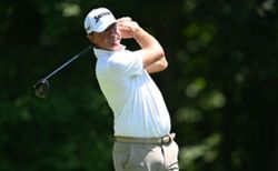 Golf-Glover says mid-round shoe removal about spike marks, not AimPoint protest