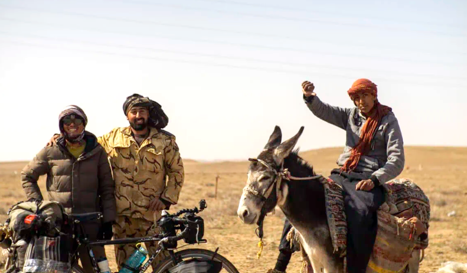 Tiv Dararith's journey took him through 40 countries. - Supplied
